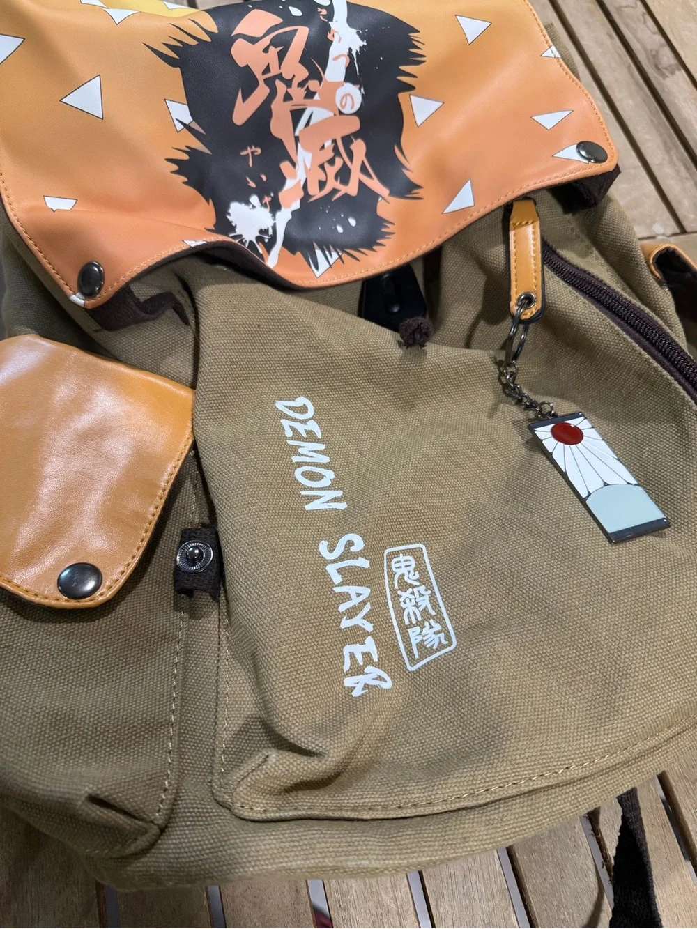 Demon Slayer Zenitsu backpack